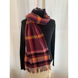 Plaid scarf